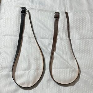 Black and Brown Leather Belts